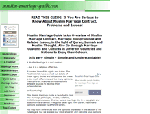 Tablet Screenshot of muslim-marriage-guide.com